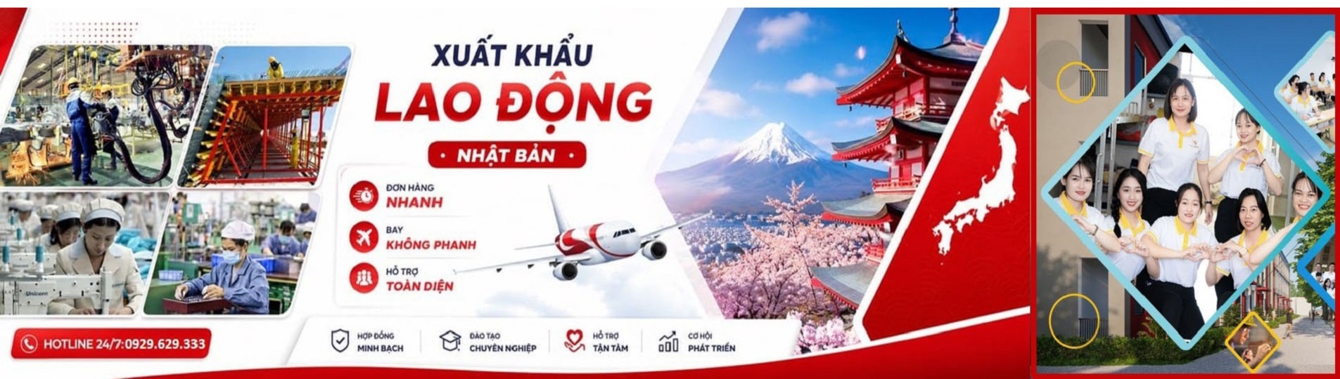 Banner Xuất Khẩu Lao Động